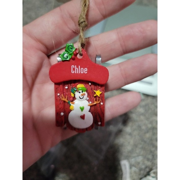Chloe Christmas ornament - Picture 2 of 3
